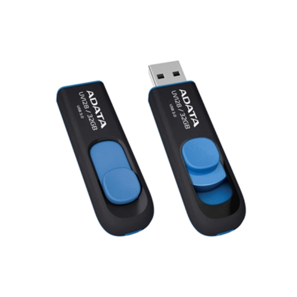 USB ფლეშ მეხსიერება A-Data UV128 32GB USB 3.0 Black/Blue