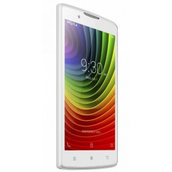 LENOVO A2010 8GB WHITE (PA1J0005UA) 4.5" (480x854) TFT, MT6735M 1.0GHz, 1GB (Micro SD 32GB), Dual SIM card, Micro USB v2.0, A-GPS, LTE, Wi-Fi 802.11 b/g/n, Wi-Fi hotspot, BT 4.0, 2000mAh Li-Ion battery, Camera: 5M back + 2M front, Android 5.1