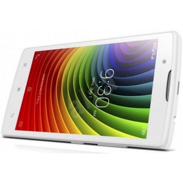 LENOVO A2010 8GB WHITE (PA1J0005UA) 4.5" (480x854) TFT, MT6735M 1.0GHz, 1GB (Micro SD 32GB), Dual SIM card, Micro USB v2.0, A-GPS, LTE, Wi-Fi 802.11 b/g/n, Wi-Fi hotspot, BT 4.0, 2000mAh Li-Ion battery, Camera: 5M back + 2M front, Android 5.1