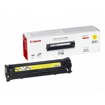  CANON ORIGINAL LJ 716 YELLOW, 1500@5% LBP50508030