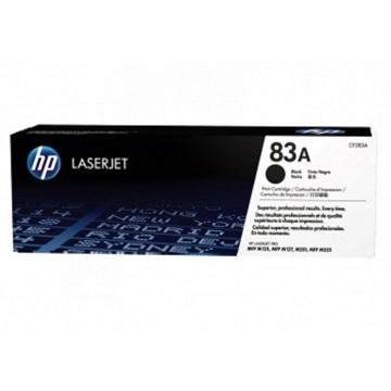  HP ORIGINAL HP 83A BLACK (CF283A) M125M127M201M225 (1500PAGES)