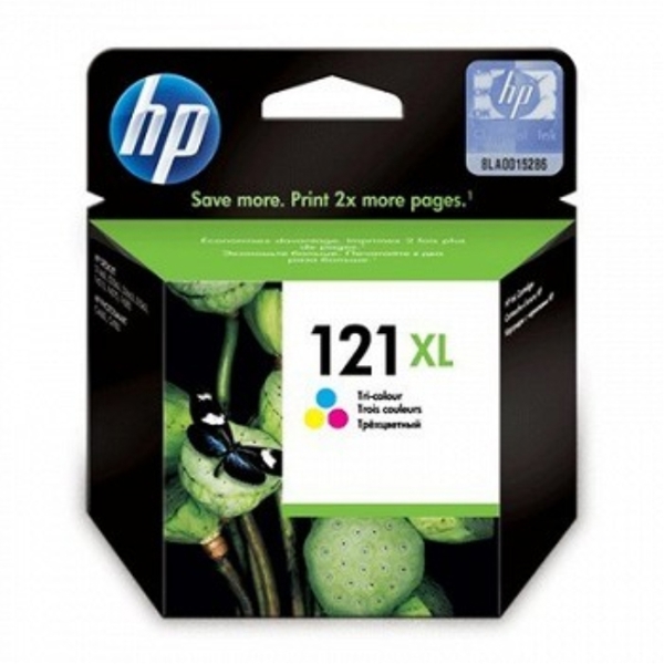  HP ORIGINAL DJ CC644HE HP 121XL TRI-COLOR INK CARTRIDGE 440@5%