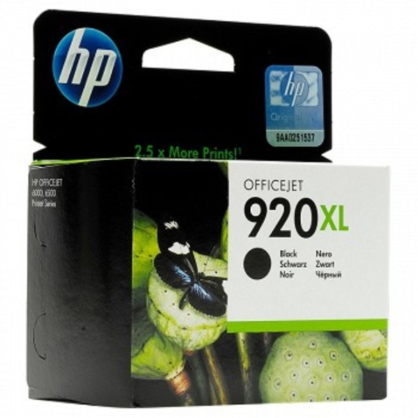  HP ORIGINAL DJ CD975AE HP 920XL BLACK OFFICEJET INK CARTRIDGE