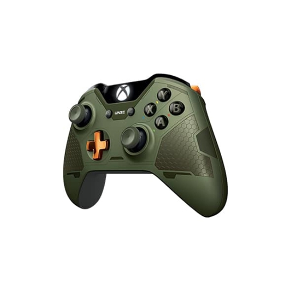 ჯოისტიკი XBOX ONE HALO 5 : MASTER CHIEF CONTROLLER WIRELESS WITH 3.5 MM STEREO HEADEST JACKXBOX ONE