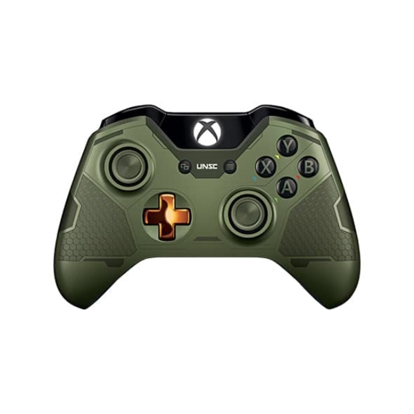 ჯოისტიკი XBOX ONE HALO 5 : MASTER CHIEF CONTROLLER WIRELESS WITH 3.5 MM STEREO HEADEST JACKXBOX ONE