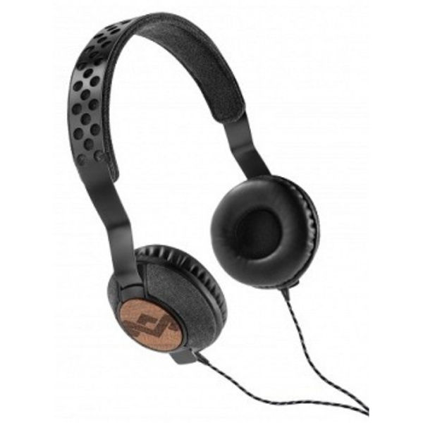  HOUSE OF MARLEY EM-JH073-MI LIBERATE ON-EAR HEADPHONES WITH REMOTE AND MICROPHONE (MIDNIGHT)