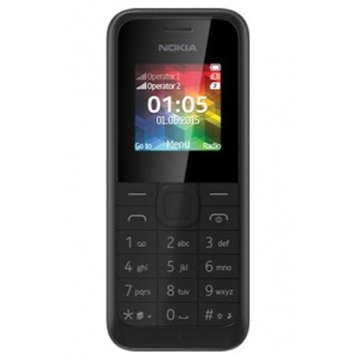 NOKIA 105 DUAL SIM BLACK