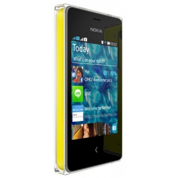 NOKIA ASHA 502 DUAL SIM YELLOW