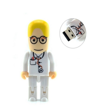 USB Flash Drive 8GB Doctor USB Pen drive yellow