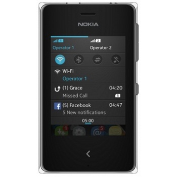 NOKIA ASHA 503 DUAL SIM BLACK