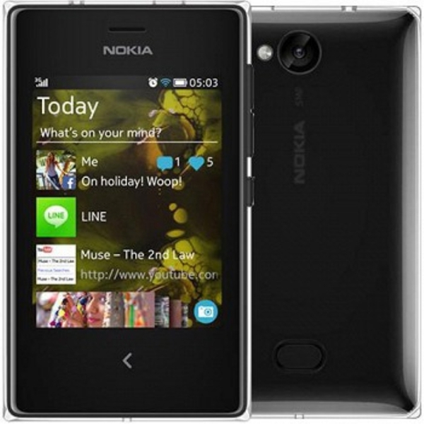 NOKIA ASHA 503 DUAL SIM BLACK