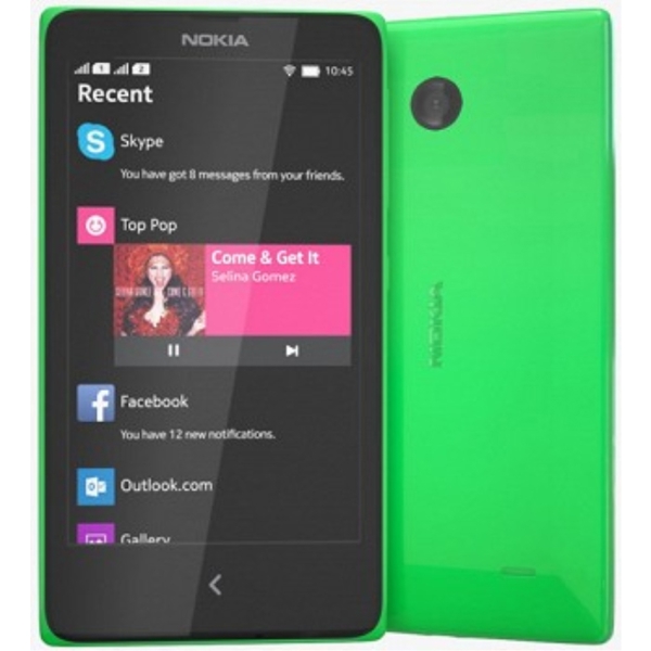 NOKIA X GREEN Dual Sim /4 GB, 512 MB RAM