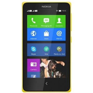 NOKIA X YELLOW Dual Sim /4 GB, 512 MB RAM