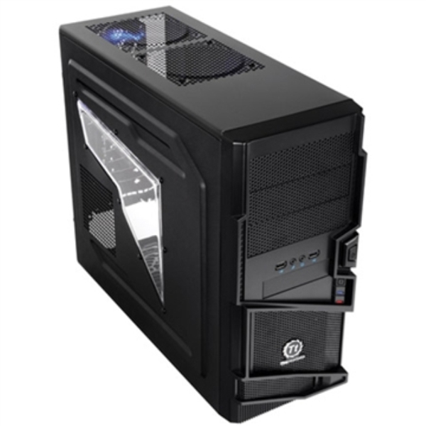 ქეისი  CASE MIDITOWER MIDITOWER THERMALTAKE NO PSU COMMANDER MS-I  BLACK WIN  USB3 VN400A1W2N