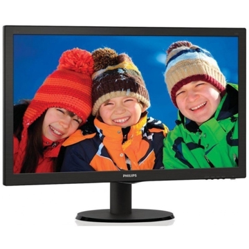 მონიტორი  PHILIPS 21.5" (54.61CM) BLACK  WLED TN  (1920 X 1080),CONTRAST  600:1,VESA 100 X 100, 200CDM2