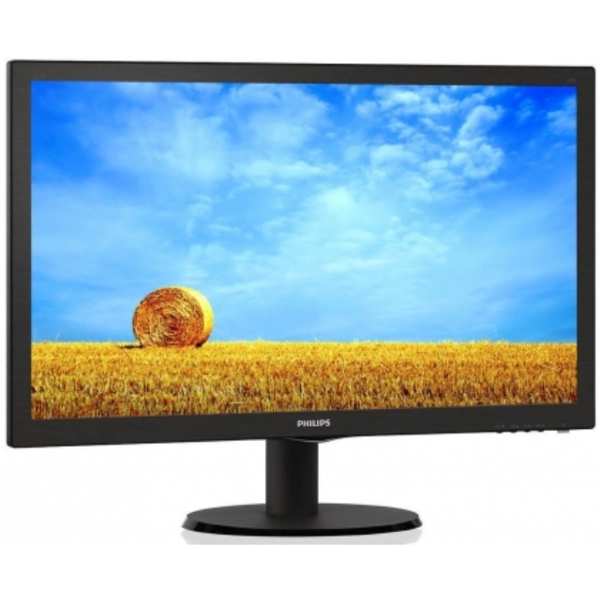 მონიტორი  PHILIPS 21.5" (54.61CM) BLACK  WLED TN  (1920 X 1080),CONTRAST  600:1,VESA 100 X 100, 200CDM2