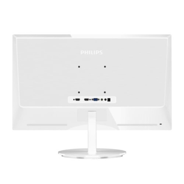 მონიტორი  PHILIPS 23" (58.4CM) 234E5QHAW00 WHITE IPS 5MS 1920X1080 1000:1( 10M:1) 170*160* 250CDM2  VGA  DVI-D  VESA 100X100MM