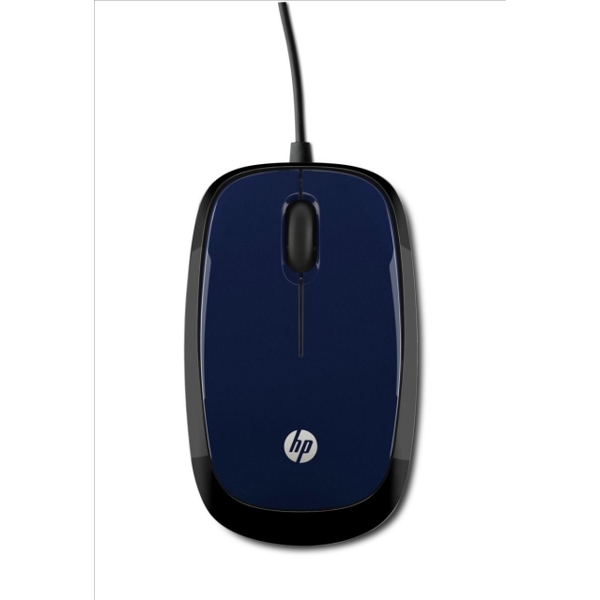 მაუსი  HP H6F00AA X1200 WIRED MOUSE BLUE