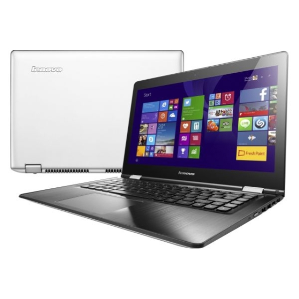 Lenovo Notebook YG 500-14ISK I5-6200U 4G 500+8G 10H, 14.0 FHD IPS AG TOUCH(SLIM), Nvidia GeForce GT940 DDR3 2GB, W10 HOME EM, No ODD, White