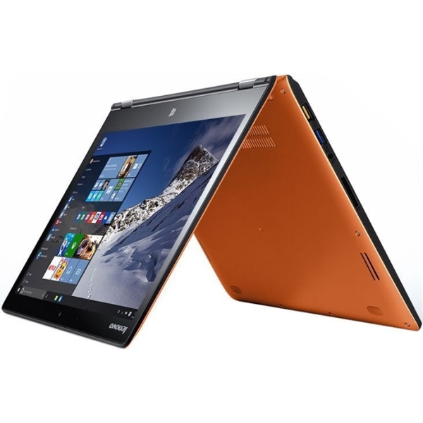 Lenovo LN YOGA700-14ISK I5-6200U 4G 508 10H, 14.0 FHD IPS MULTI-TOUCH, No ODD, W10 HOME EM, Integrated, Clementine Orange