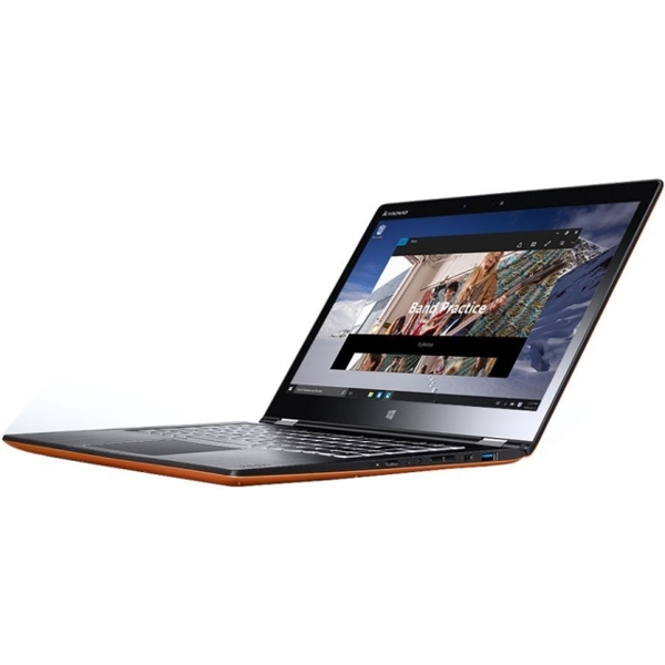 Lenovo LN YOGA700-14ISK I5-6200U 4G 508 10H, 14.0 FHD IPS MULTI-TOUCH, No ODD, W10 HOME EM, Integrated, Clementine Orange