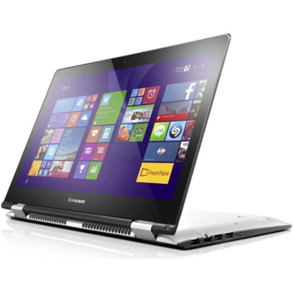 Lenovo Notebook YG500-15IBD I3-5020U4G 500+8G 10H, 15.6 FHD IPS AG TOUCH(SLIM), Integrated, No ODD, W10 HOME EM, White