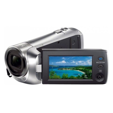 SONY 9.2M/2.3M CMOS AVCHD/MP4 Flash,  Silver color, "Exmor R" CMOS Sensor, CZ Lens(29.8mm/Vario Tessor), SS, x27/54/320 zoom, 2.7" 230k Clear Photo LCD, Projector(13lm), Dual Video Recording, 50p Recording, Motion Shot Video, HDMI(Type D), InfoLi(V)