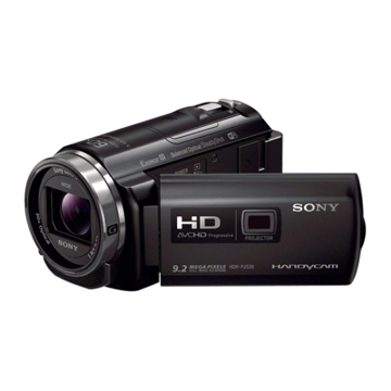 SONY 24.5M/6.1M CMOS AVCHD/MP4 Flash,  "Exmor R" CMOS Sensor, G Lens(26.8mm), BOSS, x12/24/160 zoom, EVF, Flash/Light, 3.0" 921k Xtra Fine LCD(Touch Panel), Wi-Fi/NFC, 5.1ch, Dual Video Recording, MI shoe, 32GB, Projector(50lm), 25p/50p Recording