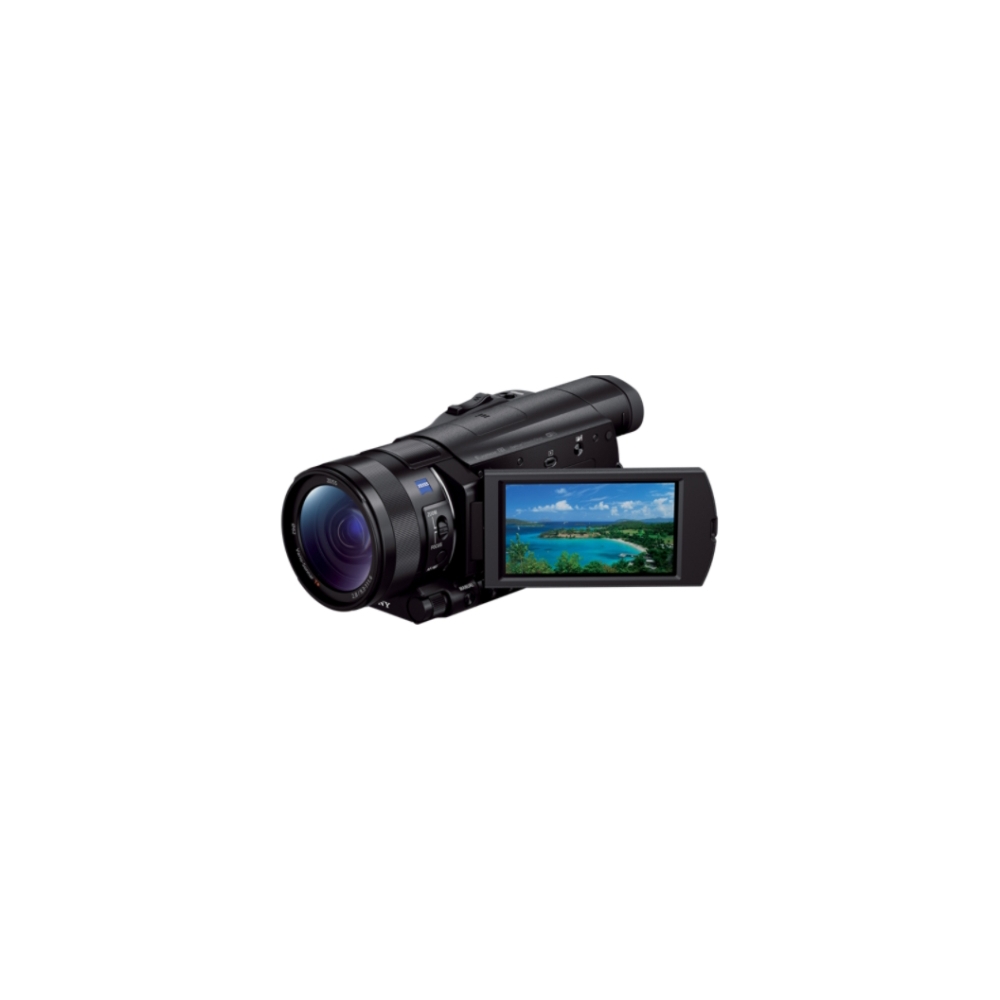 SONY  20.0M/14.2M CMOS XAVCS/AVCHD/MP4 Flash, CZ Lens(Vario SonnarT* 29.0mm), OSS, 18x(4K)/24x(HD)/12x Zoom , 3.5" 921k LCD, Wi-Fi/NFC, 24p/25p/50p Recording, manual functions,Built-in ND Filter, InfoLi(V)