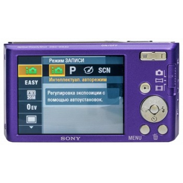 SONY DSCW830V.RU3 20M, CCD,25mm,8x,Optical SS, BIONZ,720HD, 2,7'' display