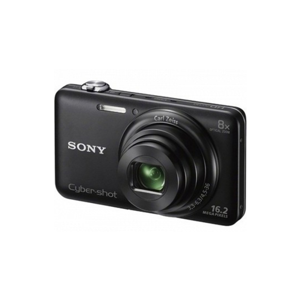 SONY DSCWX80B.RU3 16 Mpix CMOS Exmor R, 25mm Wide Angle, 8x zoom, Carl-Zeiss Vario Tessar Lens, OpticalSteadyshot 2-way,  2,7" with 230K LCD, BIONZ, touch screen, Full HD AVCHD Movie (1920X1080), ISweep +3D Sweep Panorama, 1 shot 3D, Auto HDR, background defocus 9 Picture effects, HDMI/MicroUsb Li-ion, Wi-Fi