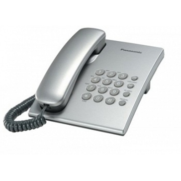 Panasonic KX-TS2350UAS ITS-Redial, Flash, Wall mountable. silver