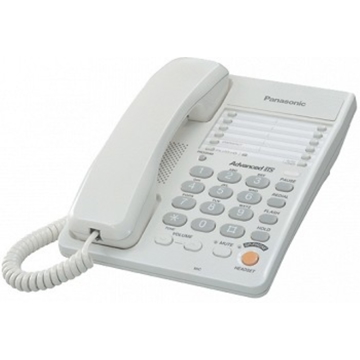 Panasonic KX-TS2363UAW 20+10 Stations, Speaker phone, 15 Auto redial, White