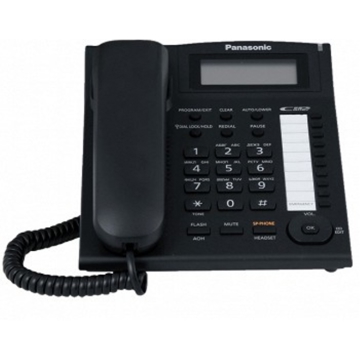 Panasonic KX-TS2388UAB SP-Phone, Caller ID, Black