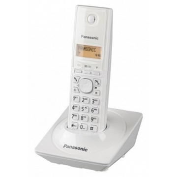 Panasonic KX-TG1711FXW  1Line LCD, Name phonebook,  European CID, White