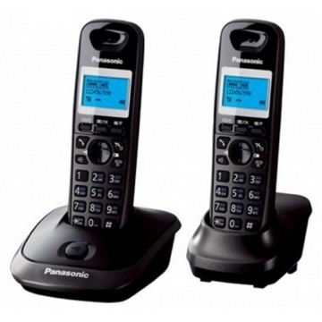 უსადენო სტაციონარული ტელეფონი Panasonic KX-TG2512UAT, Portable Phone, 1SIP, Black