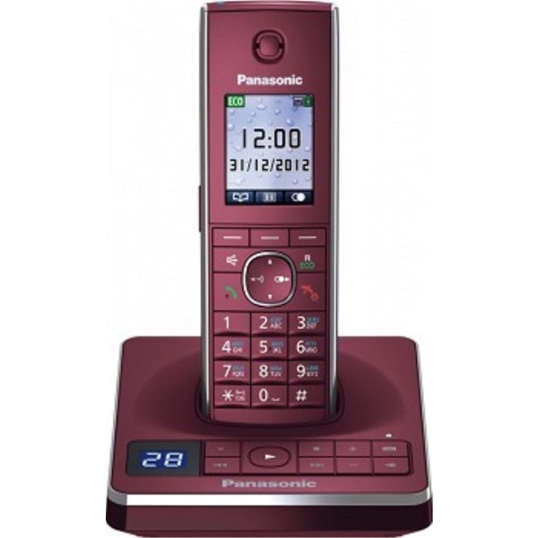 Panasonic KX-TG8561UAR TG8551 + TAM, RED