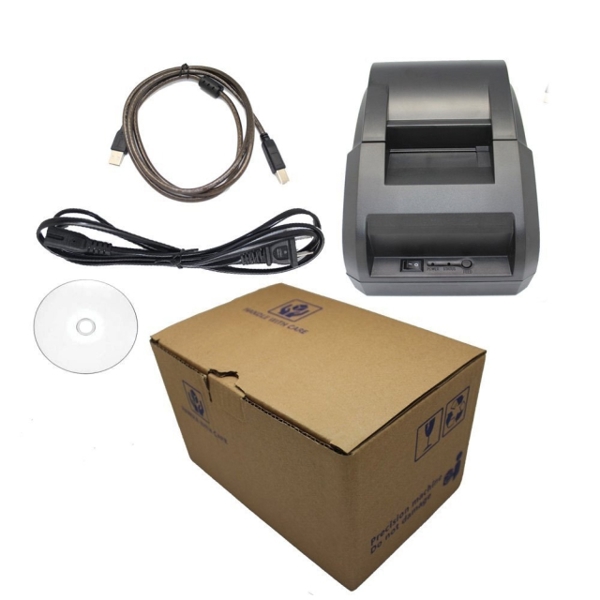 თერმული პრინტერი Smart&Cool® SC-58H USB POS Printer with 58mm Thermal Paper Rolls - 90mm/sec High-speed Printing (Black)