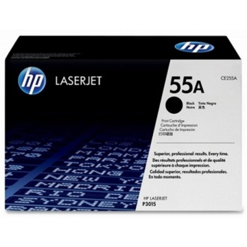 HP CE255A ORIGINAL LJ P3015/P3011 Black Print Cartridge