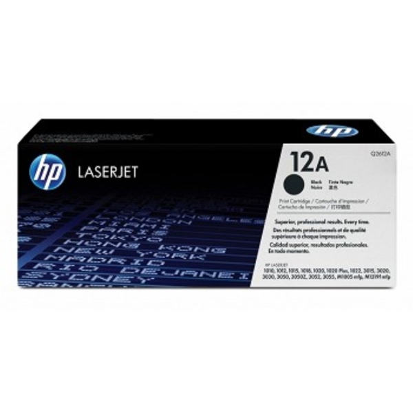 HP Q2612A ORIGINAL Toner Cartridge LJ 1010 Series