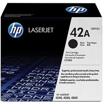 HP Q5942A ORIGINAL Black Toner Cartridge LJ 4250/4350