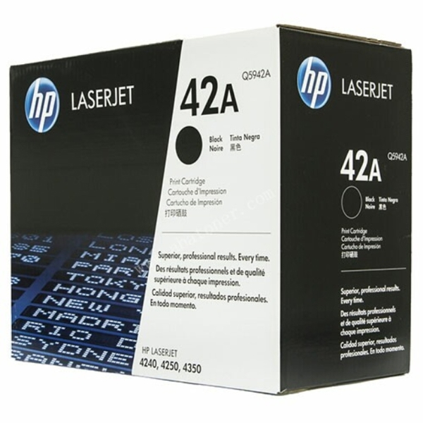 HP Q5942A ORIGINAL Black Toner Cartridge LJ 4250/4350