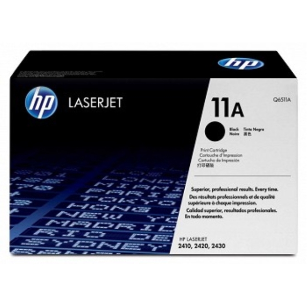 HP Q6511A  ORIGINAL Black Toner Cartridge LJ 24XX Series