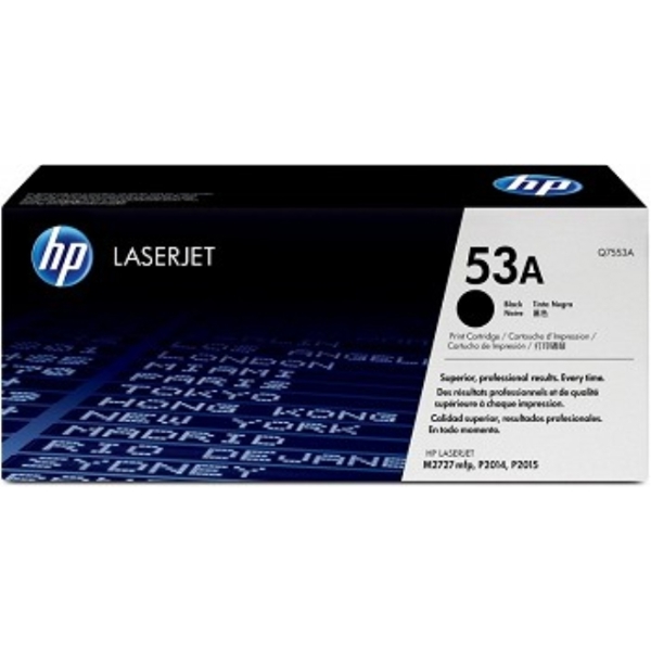 HP Q7553A ORIGINAL LJ P2015 Black Print Cartridge