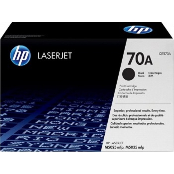 HP Q7570A ORIGINAL Black Toner Cartr, LJM5025mfp, M5035mfp