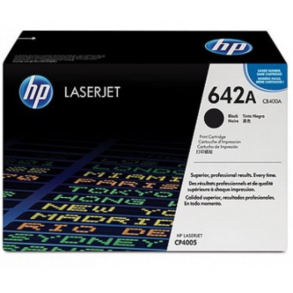 HP 642A CB400A  Black Print Crtd, CLJ CP4005