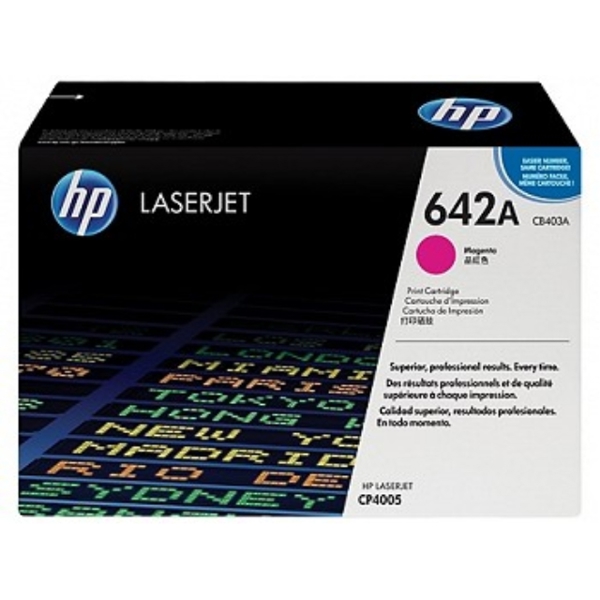 HP CB403A 642A ORIGINAL Magenta Print Crtd, CLJ CP4005