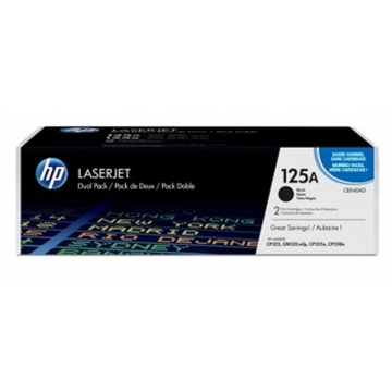 HP CB540AD  125A Black Dual Pack LJ Toner