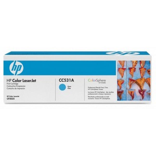 HP CC531A 304A  CLJ CP2025/CM2320 Cyan Print Cartrid