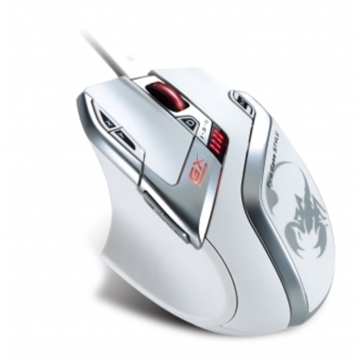 მაუსი  GENIUS DEATHTAKER USB WHITE